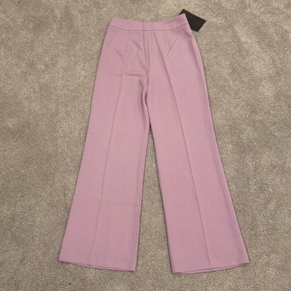 Tuckernuck Erin Wide Leg Pants Lilac Purple Size Zip Women's Size Small NWT - Picture 7 of 7